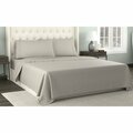 Kathy Ireland 300 Thread Count Organic Cotton Percale Sheet Set - King - Linen 1292KGLIN